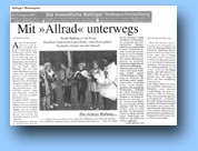 [Miniatur Artikel Solinger Wochenpost, 23.11.04]